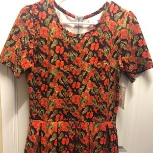 BNWT LuLaRoe Amelia Dress M